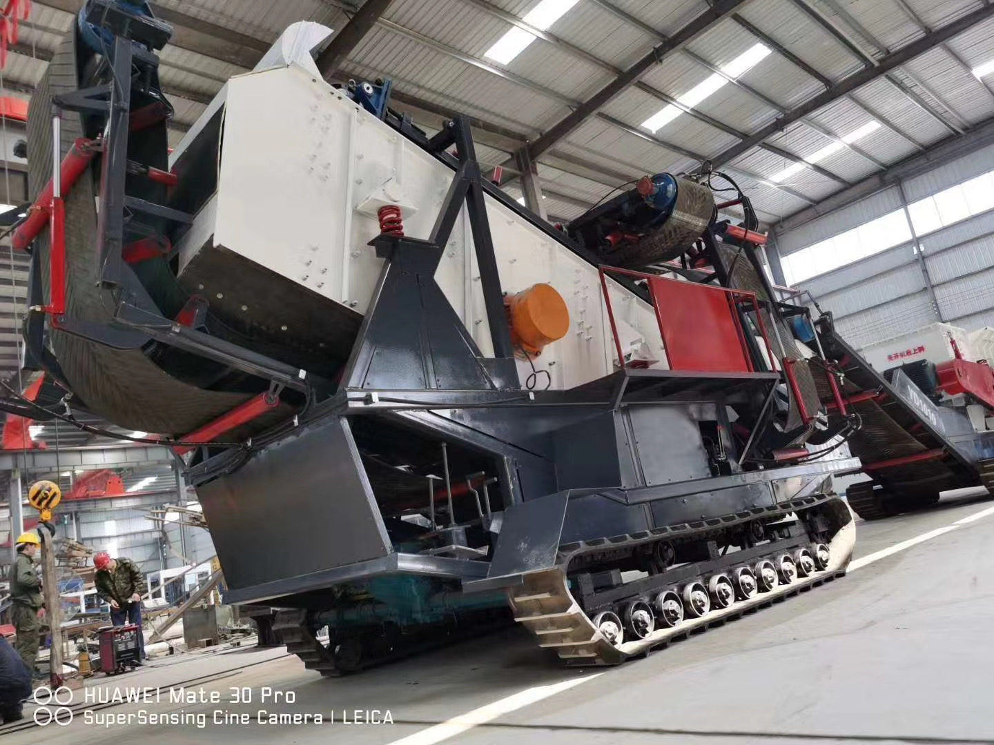 Crawler Mobile Sand Crusher Plant