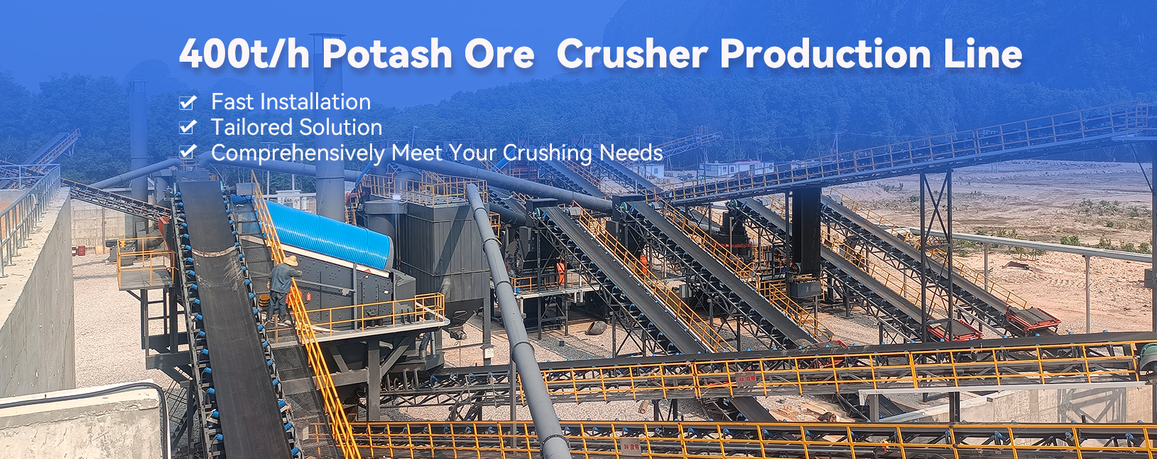 crusher sand making production line