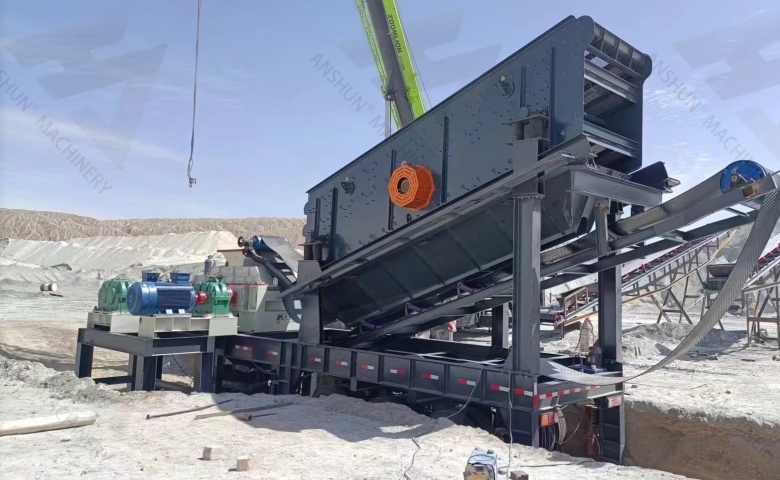 Double Roller Crusher for Manufactured Sand Production