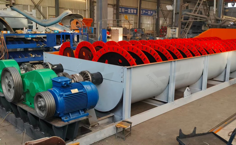 How Much Water Does a Spiral Sand Washer Use?